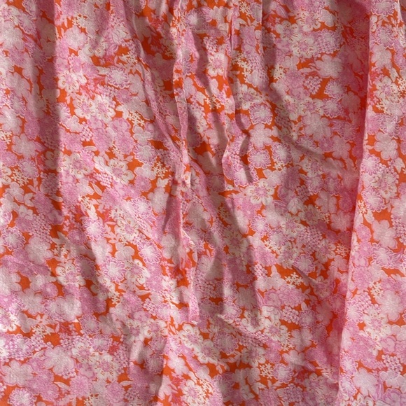 ABOUND BY NORDSTROM Pink Floral Drawstring Skirt Size Large NEW - Picture 3 of 9